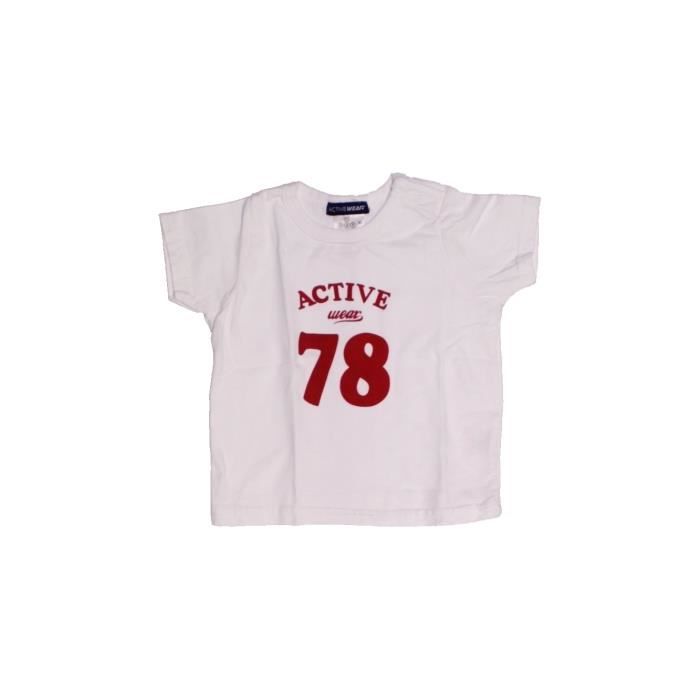 T-shirt coton manches courtes La Redoute Garçon Vêtements Tops & T-shirts T-shirts Manches courtes 