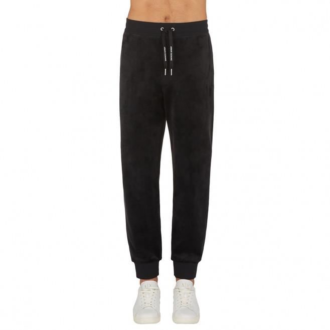 Pantalon de surv tement Armani Exchange Noir Cdiscount Pr t Porter