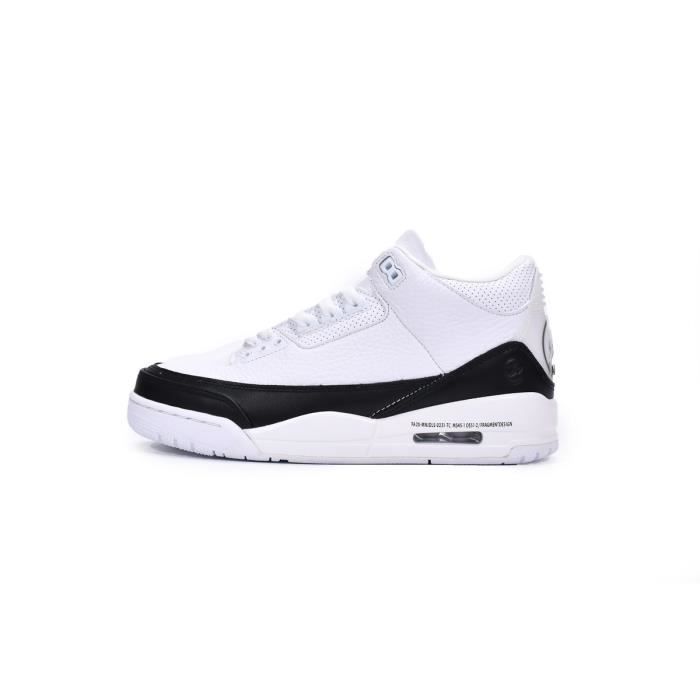 Baskets NIKKE-Airs-JordanX 3 noir et blanc DA3595-100 Hommes et Femmes SZ-41 Noir et blanc 
