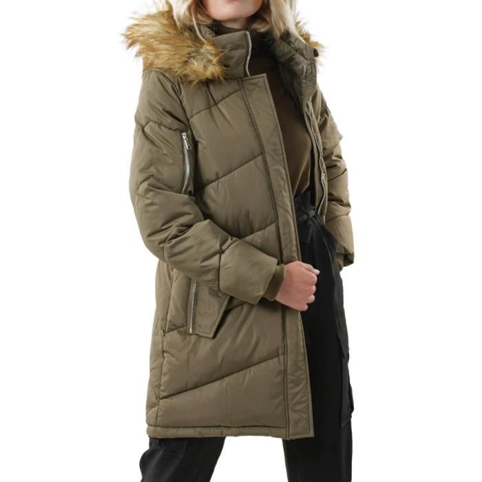 Doudoune à Capuche Légère Pour Femme - Veste D'Hiver Ultra Fine Et Chaude - Coupe-Vent Décontractée