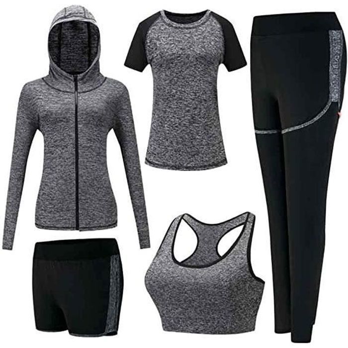 Combinaison Une Pièce Femme - Tenue De Yoga Et Fitness - Respirante Et Gainante - Style Patchwork - 3