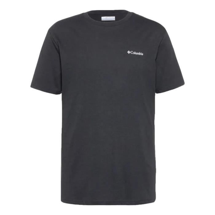 T-shirt homme COLUMBIA Csc Basic Logo Graphite - Blanc - Adulte