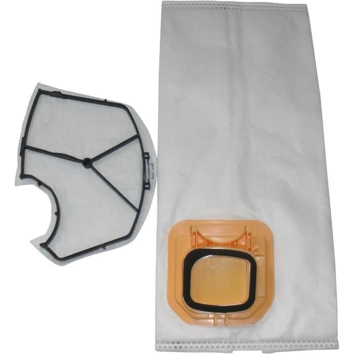 6 Sacs à Poussière Pour Aspirateur Vorwerk VK140, VK150, FP140, Kobold