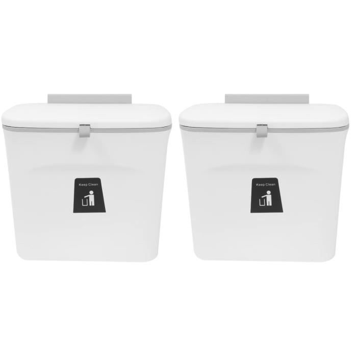 Support Sac Poubelle Pliable MiOYOOW - Poubelle Suspendue Magnétique Pour Cuisine Et Armoires