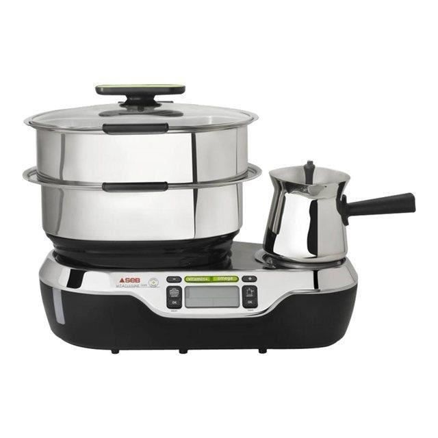 SEB VITACUISINE SAUCE. CUISEUR VAPEUR/SAUCIER ELECTRIQUE. CAPACITÉ 7.3