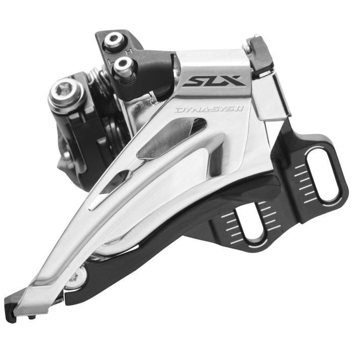 Dérailleur avant Shimano SLX FD-M7025 - Montage direct profond 2x11 Top Swing noir