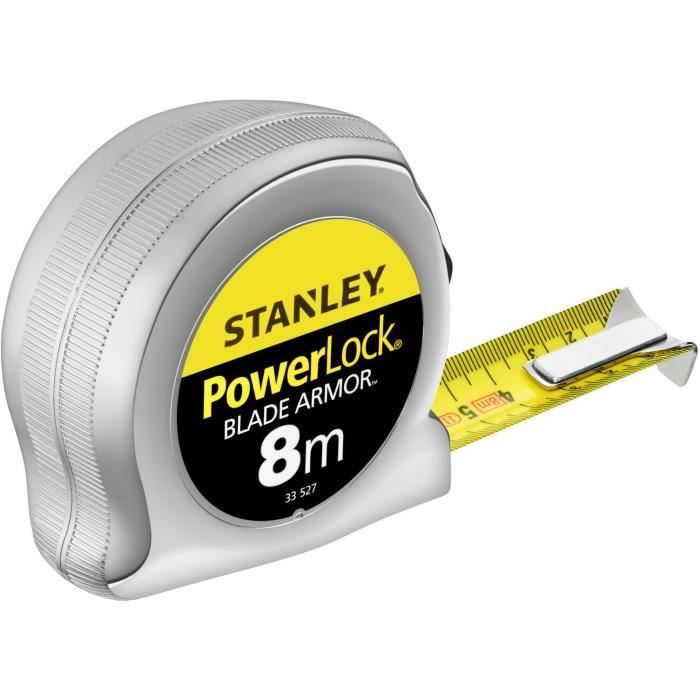 Ruban de mesure PowerLock® Blade Armor 8m STANLEY 0 33527 - vue 2