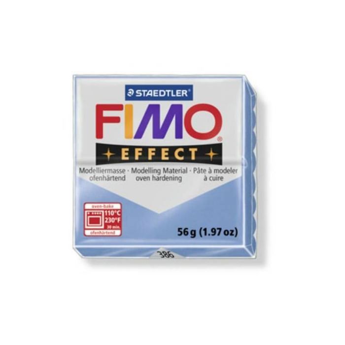 Fimo Effect bleu agate 386, 56g