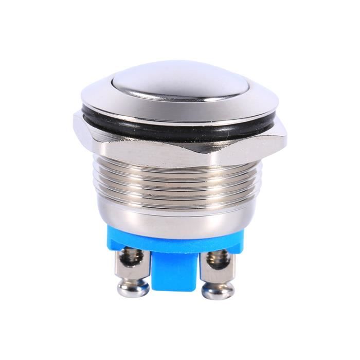 Interrupteur Bouton Poussoir Arcade 30mm - Lot De 10 Pièces - Couleur Bleue - Marque Uxcell - Neuf