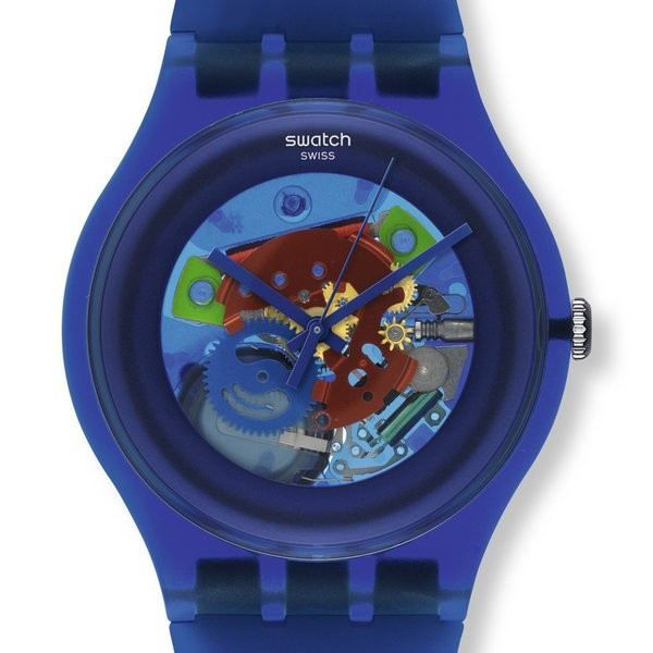 Swatch bleue Outlet