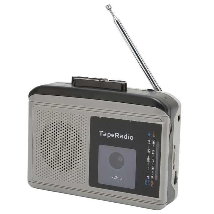 Lecteur Cassette Bluetooth Portable - Inversion Auto, Haut-Parleur Intégré, Émetteur Bluetooth 4.2