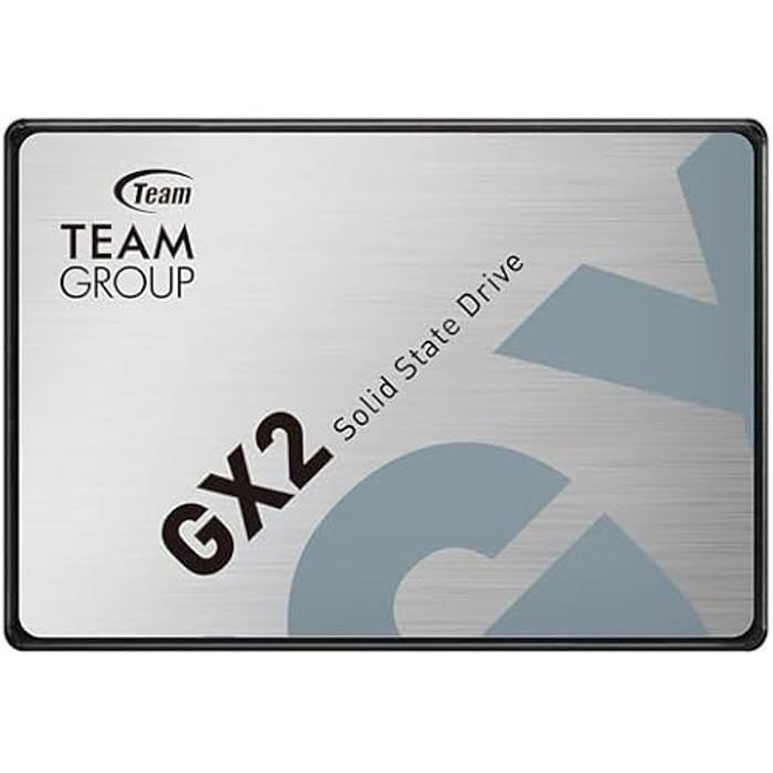 SSD 2.5 - TEAMGROUP - GX2 - 2 To - Lecture 530 Mo/s - Écriture 510 Mo/s - SATA-600