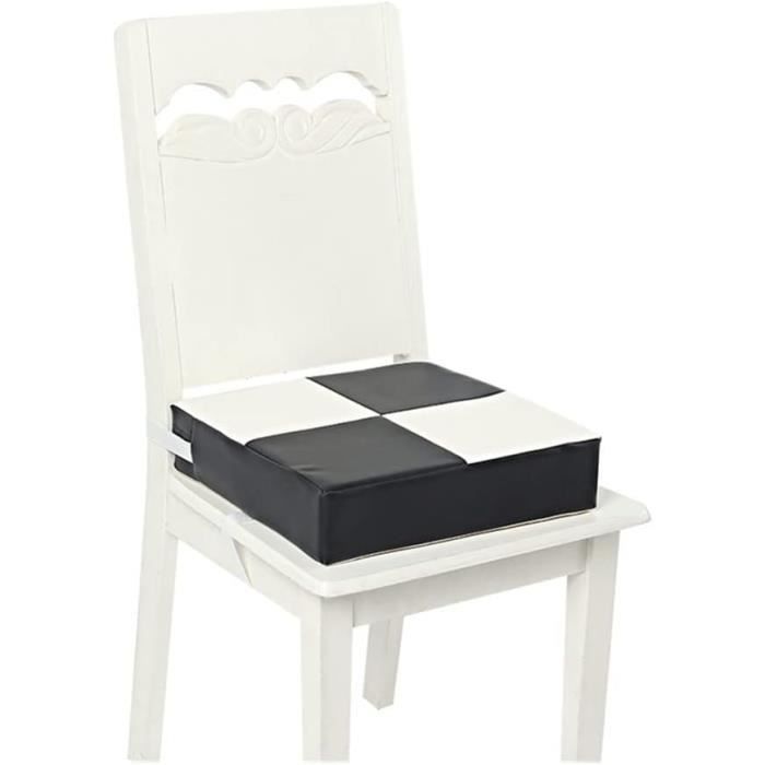 Kalawen Siège rehausseur pour enfant pour table de salle à manger, en polyuréthane lavable, 2 sangles de sécurité, siège rehausseur pour table de Kalawen Siège rehausseur pour enfant pour table de salle à manger, en polyuréthane lavable, 2 sangles de sécurité, siège rehausseur pour table de