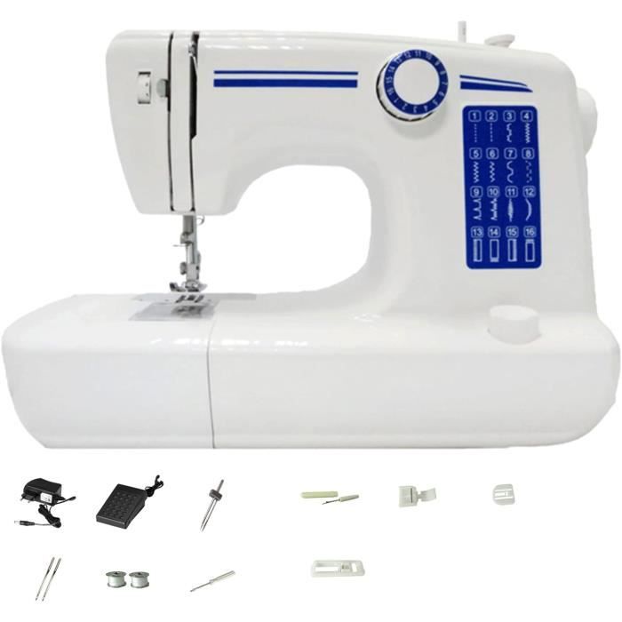 Machine à Coudre BelleCouture 1500 Cecotec - 15 Points, Bras Libre, LED Et Accessoires Inclus