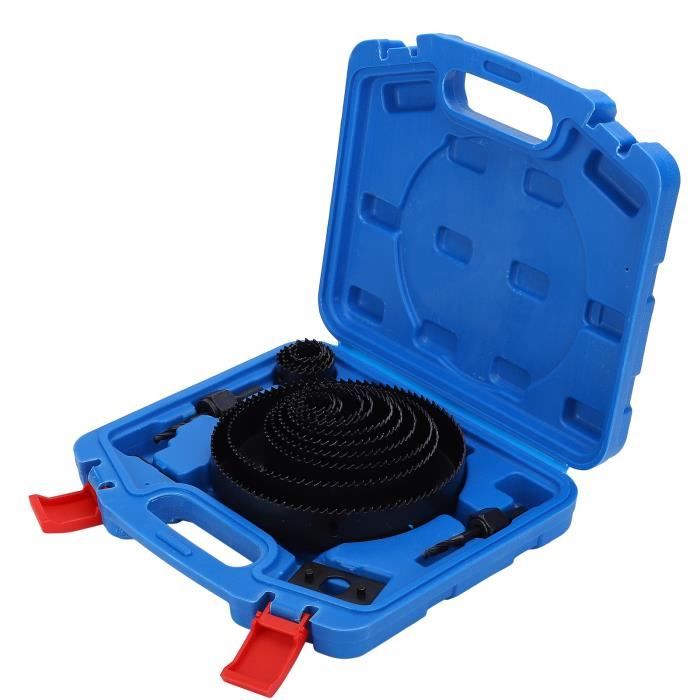 Tbest Scie Cloche En Métal Ensemble De Scie Cloche En Acier à Grande