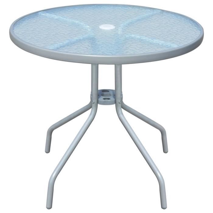 vidaXL Table de bistro 80x71 cm - vue 2