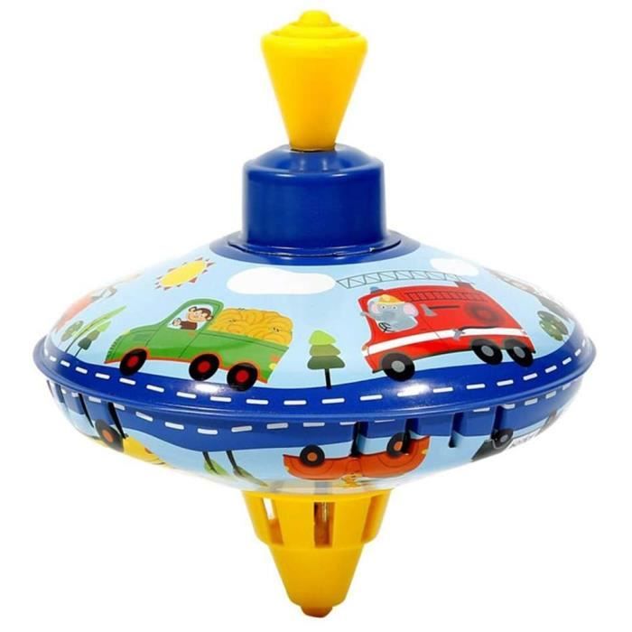 Toupie Jouet Vintage 1962 Avec Bateaux - DBP Made In Germany - Occasion