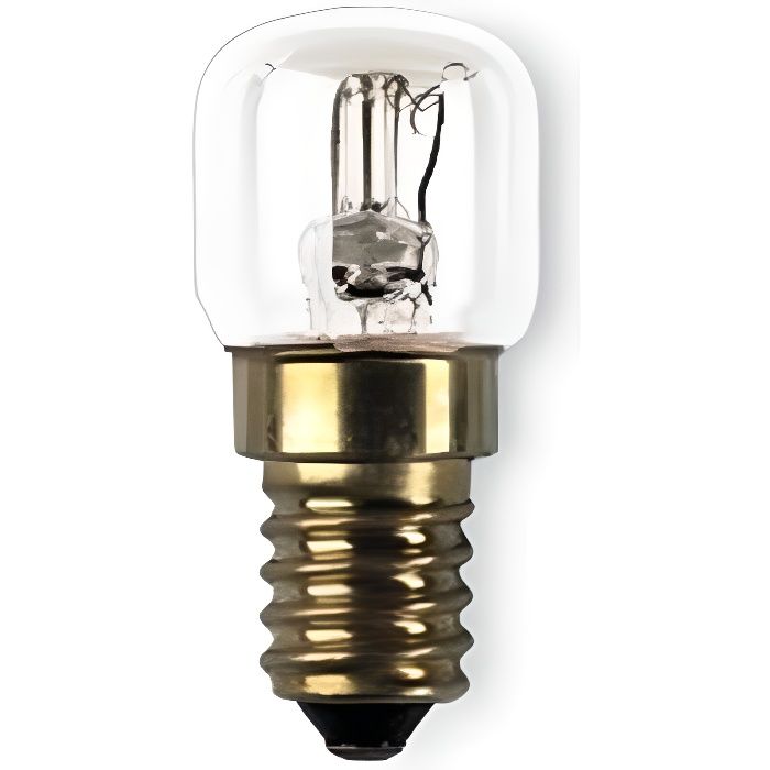 Ampoule pour four E14 15W 300° - Marque WR - Cdiscount Electroménager