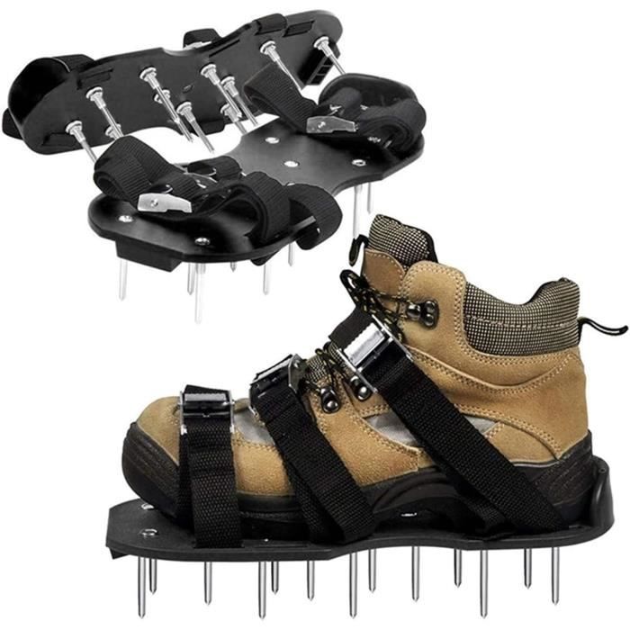 Chaussures à crampons, semelles d'aérateur de pelouse pour revêtements