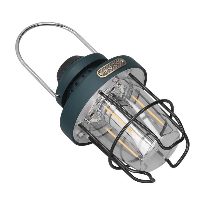 Lanterne à Gaz Camping – Réservoir Rechargeable, Tige D'extension, Alliage D'aluminium, 108 G