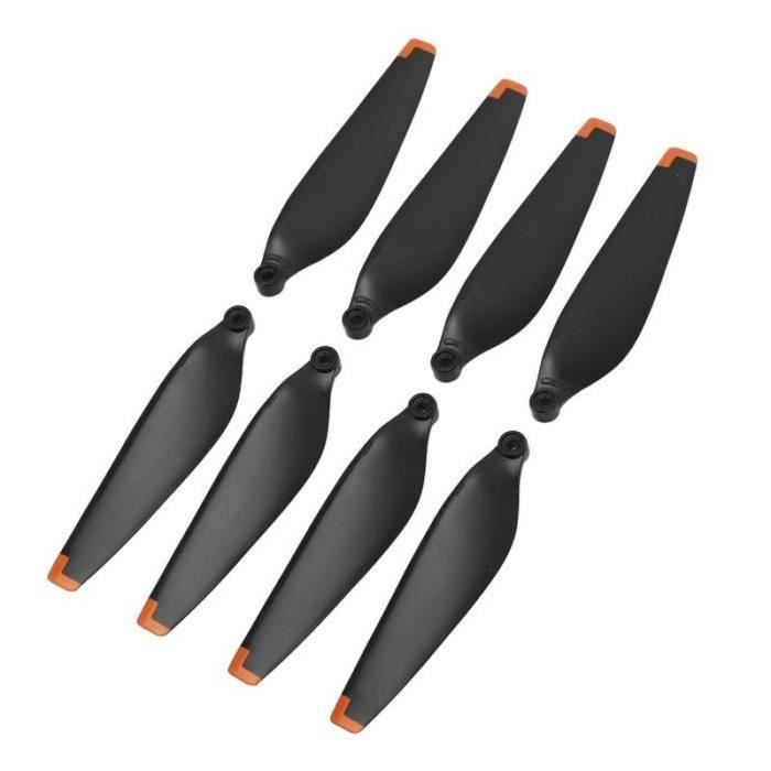 Hélices De Rechange Pour Drone SJRC F11S - Lot De 2 Paires (4 Pales) Avec Vis Et Clé - Noir