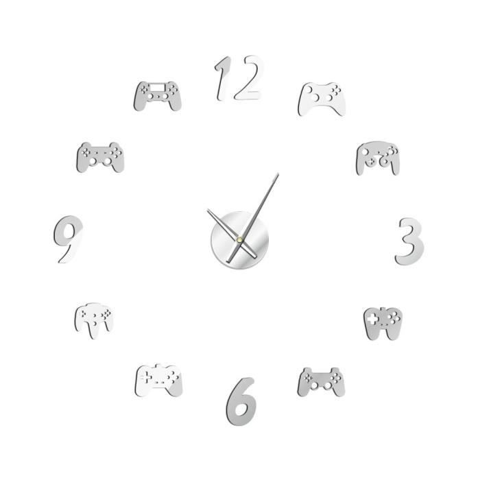 HORLOGE MURALE NUMÉRIQUE à grand écran, horloge numérique pour chevet