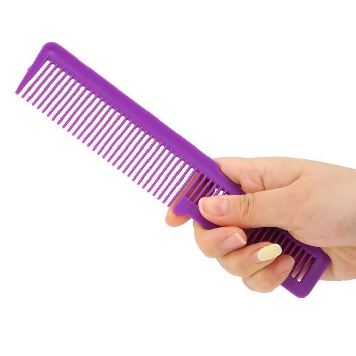 Set De 3 Peignes De Coiffure Professionnels - Design Ergonomique Pour Coupe Précise