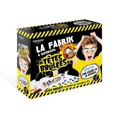 LA FABRIK A bonbons STARTER PACK - TETES BRULEES - Mixte - Blanc -  21x9x29cm - E EUR 26,88 - PicClick FR