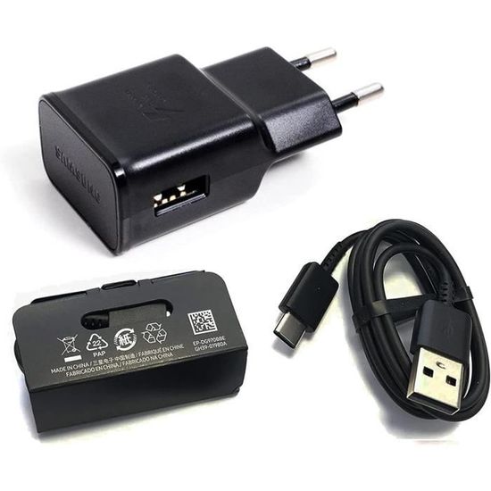 Chargeur Secteur Rapide 15 W Usb Type C (UsbC) Pour Samsung Galaxy Tab A8 2021, Galaxy Tab A9