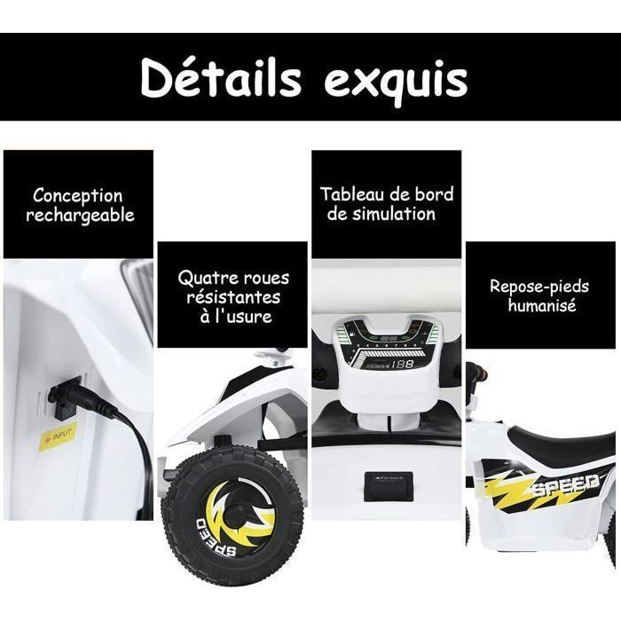 Feber Chargeur 6V 1AH - Véhicule électrique pour enfant - Achat & prix