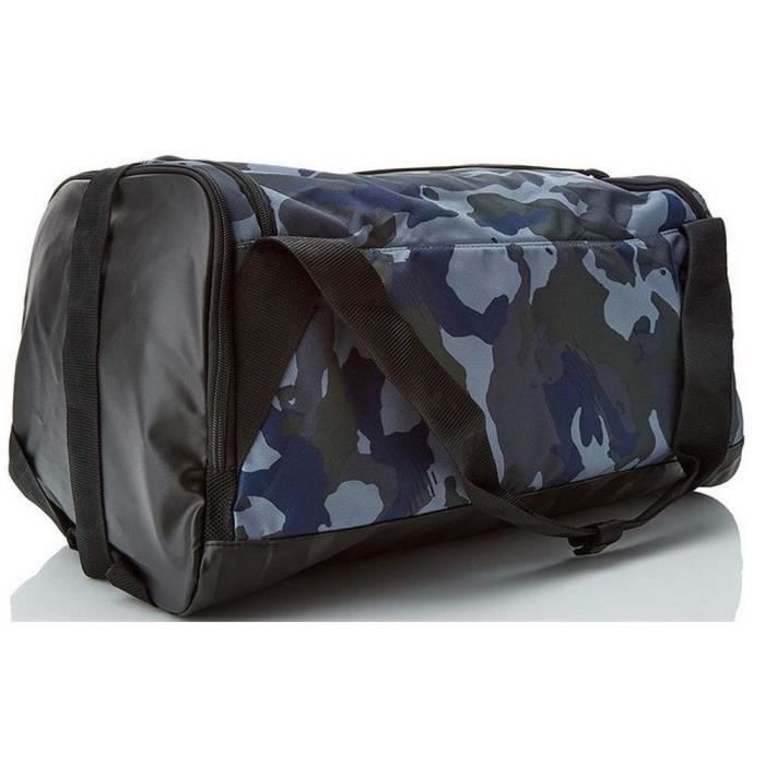 Grand Sac de Sport Nike Brasilia Camouflage noir et bleu Cdiscount Sport