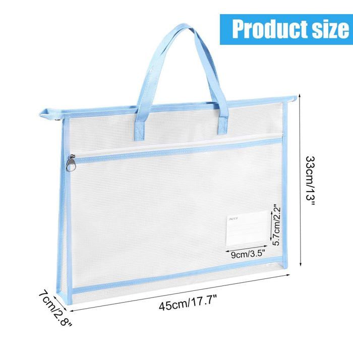 Grand Sac de Rangement 38L Imperméable avec Fermeture Éclair - Idéal