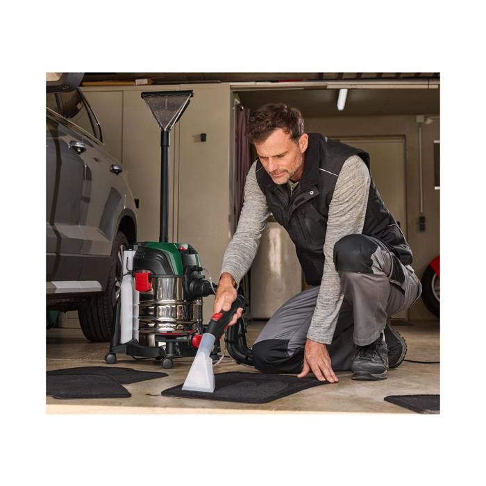 Brosse De Sol Commutable Parkside Pour Aspirateur Sec Et Humide - Compatible Tous Modèles PNTS
