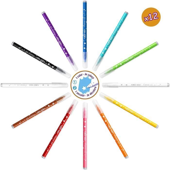 Mallette de coloriage - Multi-activités - Bic Kids - Pas cher