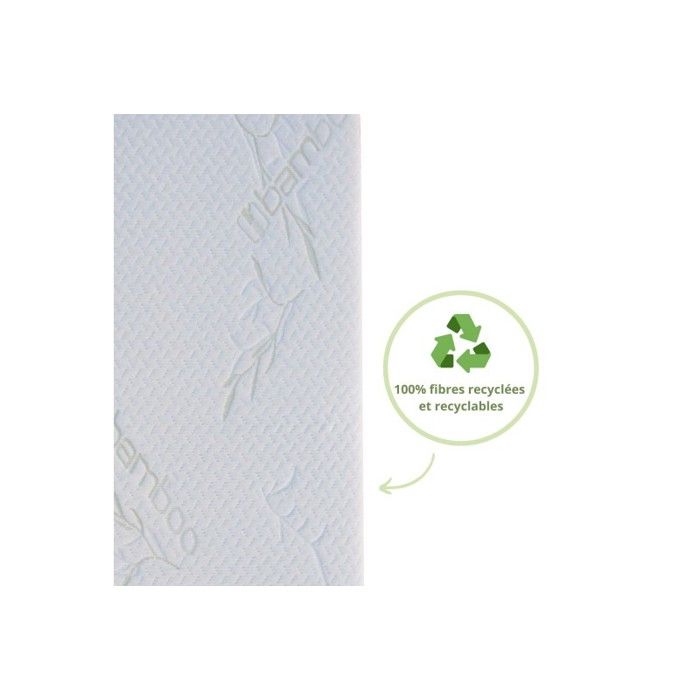 NATURALIA Matelas Bébé Thermofress - Ferme Et Respirant - Hauteur 11cm