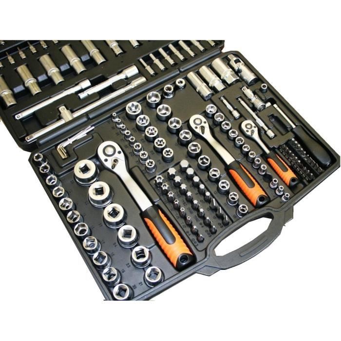 Coffret d'outils - HOBBY TECH - Chrome Vanadium - 171 pièces
