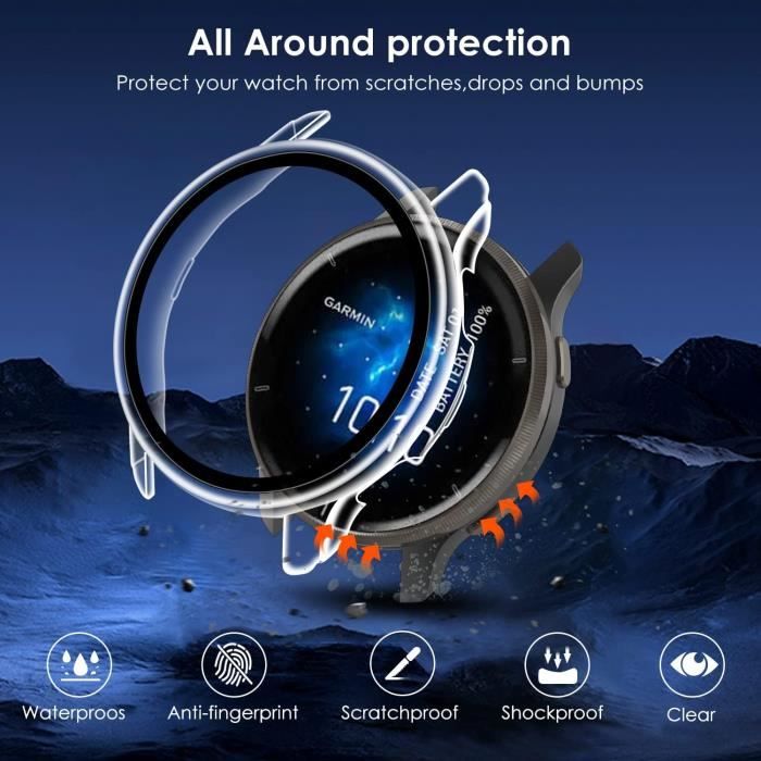 Protecteur d'écran pour Garmin Venu 3 3S, Film de protection avant,  Couverture d'écran en verre du Guatemala - AliExpress