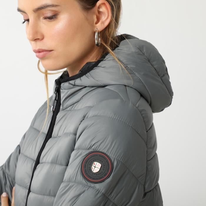 GEOGRAPHICAL NORWAY ANNA doudoune pour femme Anthracite Femme Anthracite Cdiscount Pret a Porter