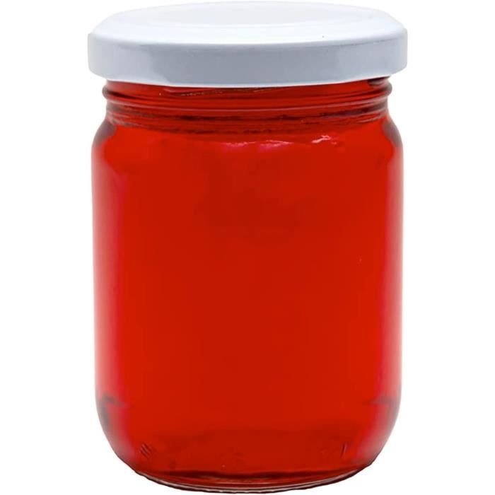 Mikken Lot De 10 Mini Bocaux En Verre 53 Ml Avec Couvercles Dorés Et Étiquettes - Parfaits Pour Confiture, Épices Et Cadeaux