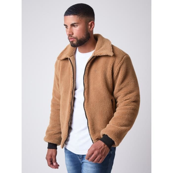 Veste homme imitation peau de mouton best sale