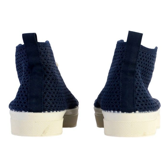 Baskets femme Bensimon Stella Bleu Marine Textile Lacets