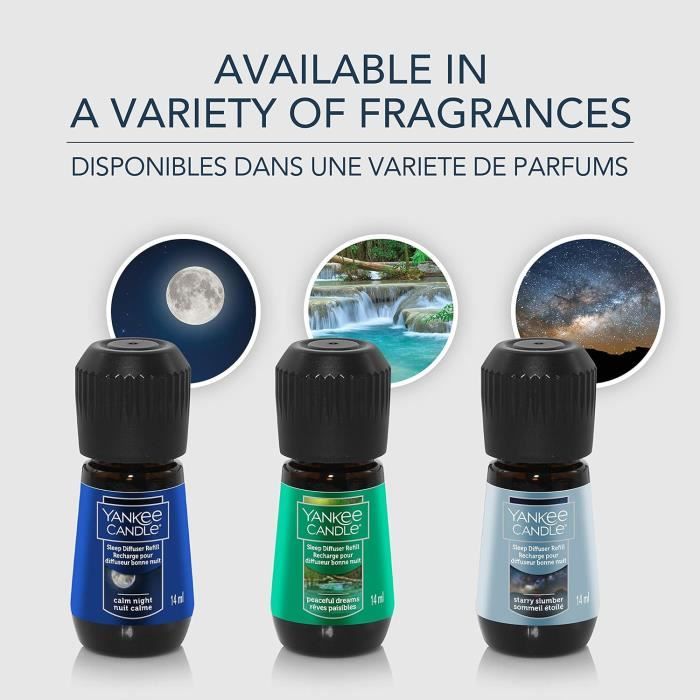 Diffuseur De Parfum Yankee Candle 'Rêves Paisibles' - Neuf, Parfum Doux Et Apaisant