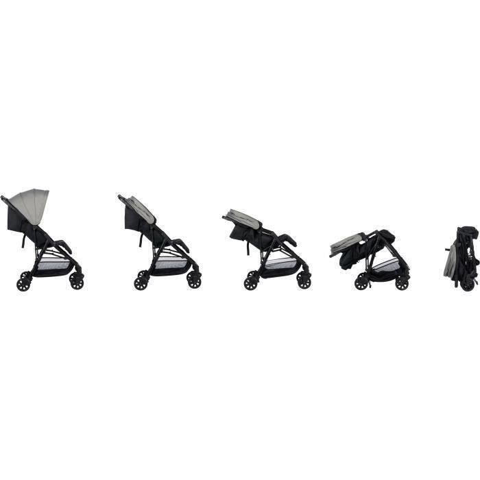 Poussette Canne Bebeconfort Bonny | Poussette Ultra Légère 5.6kg - Pliage Automatique Une Main - Naissance à 4 Ans