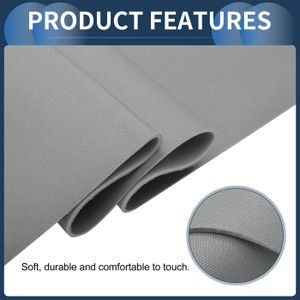 Tissu De Ciel De Toit Voiture 200x150 Cm - Feutre Noir 4 Mm, Isolation Acoustique, Pour Réparation Intérieur