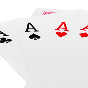 Jeu De Cartes Poker Relaxdays - 54 Cartes Plastique Imperméables, Texas Hold'em Et Variantes