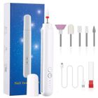 JETLIFETECH Ponceuse à Ongles - Lime a ongles electrique 15000 RPM - Kit manucure electrique Rechargeable portabilité avec 5 Embouts Ponçage