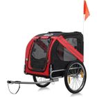 Remorque vélo pour chien ZOOMUNDO - Rogue/Noir - Charge maximale 40 kg