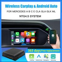Carplay sans fil Android Auto pour Mercedes Benz A B C E CLA GLA GLK ML NTG Sprinter 4.5 Module Becker Android Auto Navigation