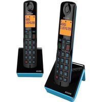 Alcatel S280 duo bleu,Telephone sans fil duo,mains libres