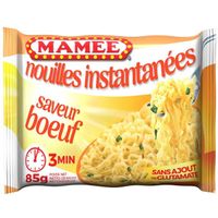LOT DE 5 - MAMEE - Nouilles déshydratées saveur Bœuf - sachet de 85 g